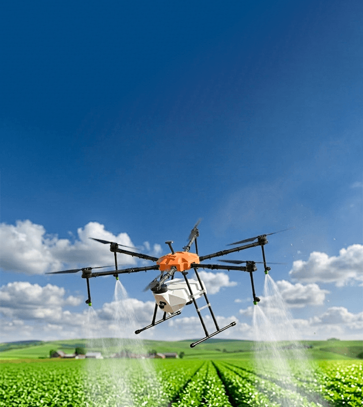 India's Largest Agri Drone-Spray
Service Network